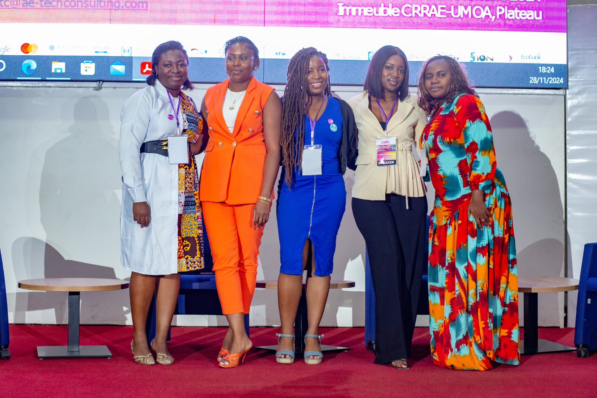 Membres du club Abidjanaises In Tech