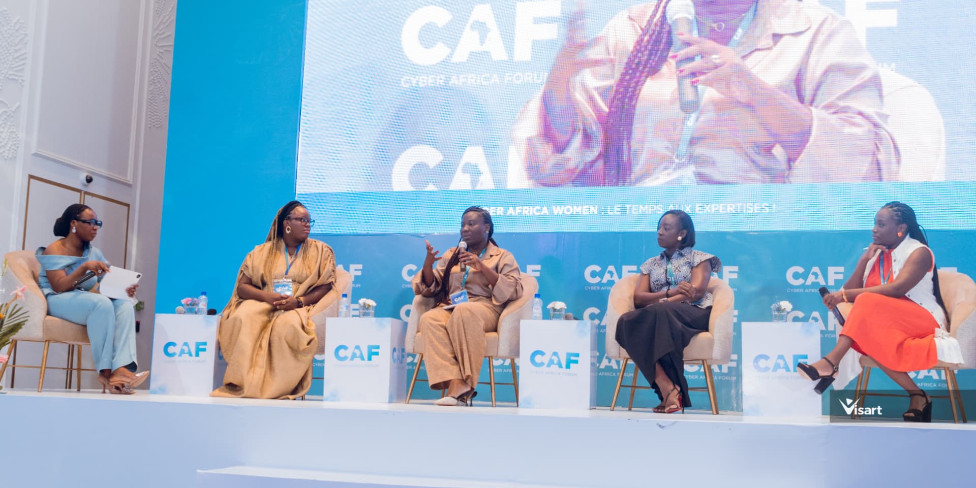 Panel Cyber Africa Women au Cyber Africa Forum