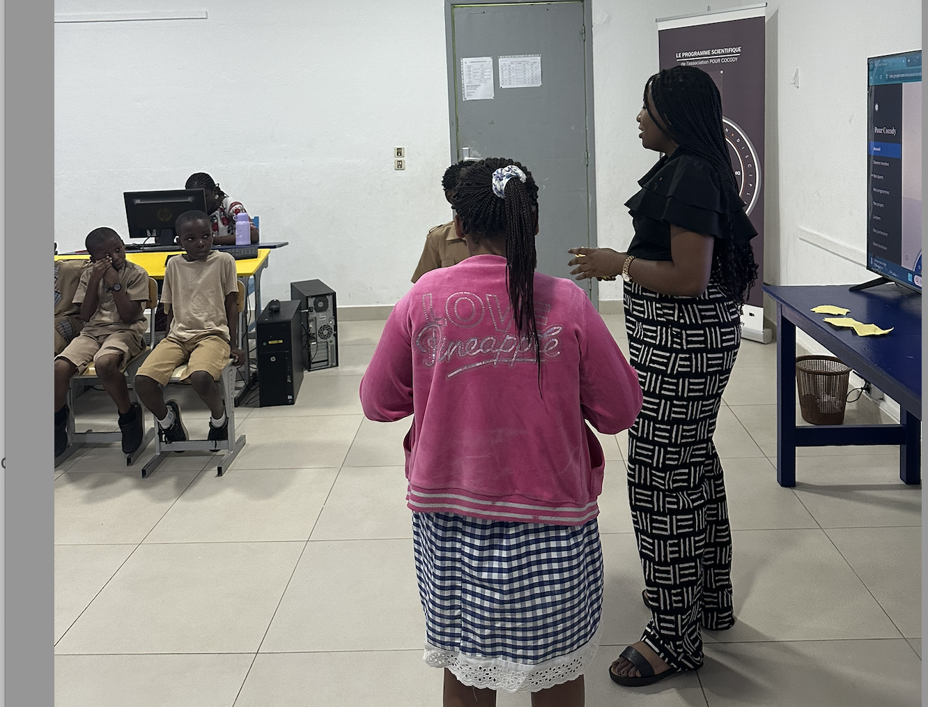 Sensibilisation · École La Pépinière (Cocody)